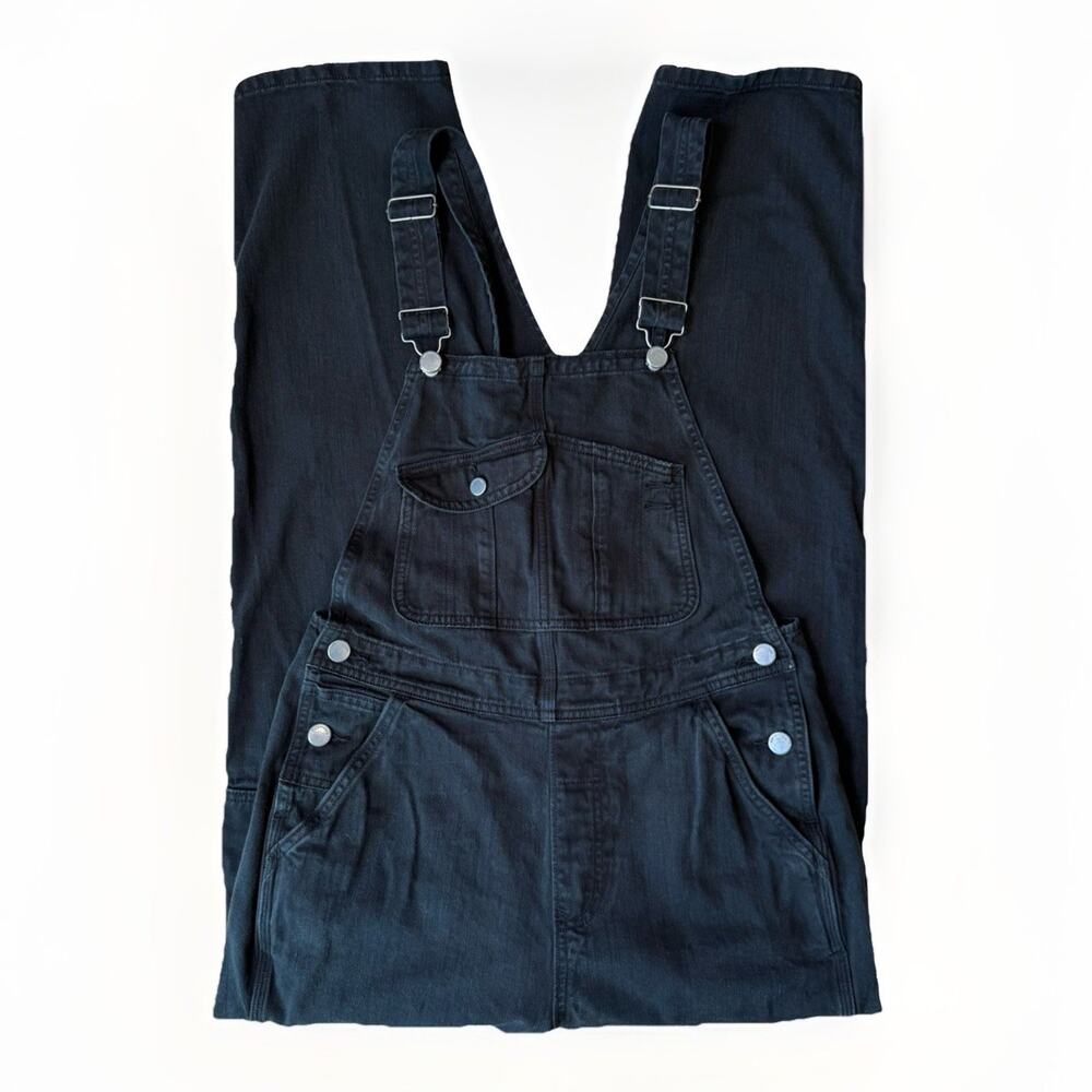 Outerknown Overalls Small Black Heavy Canvas Minimalist Streetwear New York